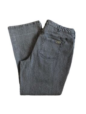 DG2 by Diane Gilman pinstripe jeans plus size 20W